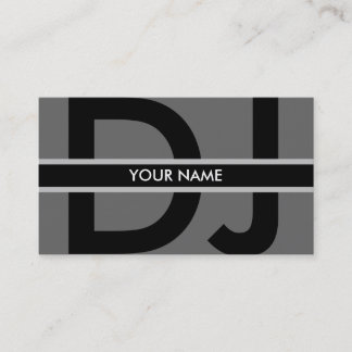 DJ-Visitenkarte Visitenkarte