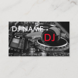 DJ-Visitenkarte Visitenkarte