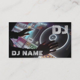 DJ-Visitenkarte Visitenkarte