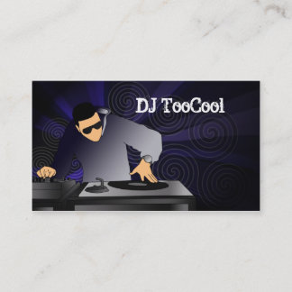 DJ-Visitenkarten Visitenkarte