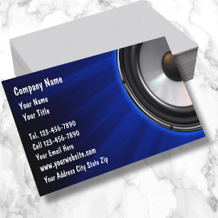 DJ-Visitenkarten Visitenkarte