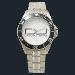 DJ Watch Armbanduhr<br><div class="desc">Perfektes Geschenk für Djs. Einfache und moderne DJ Armbanduhr.</div>