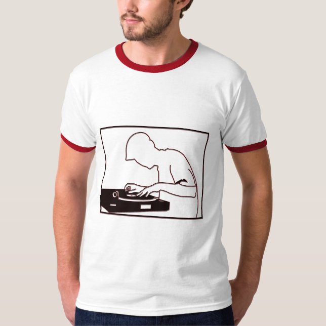 DJ-Wecker T T-Shirt (Vorderseite)