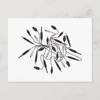 DJ Wires Postkarte