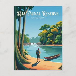 Dja Faunal Reserve Kamerun Postkarte