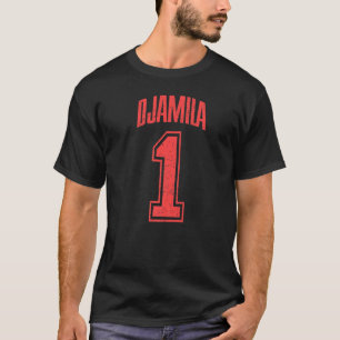 Djamila Supporter Nummer 1 Großer Fan T-Shirt