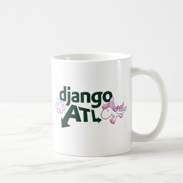 DjangoATL Kaffee-Tasse Kaffeetasse (Rechts)