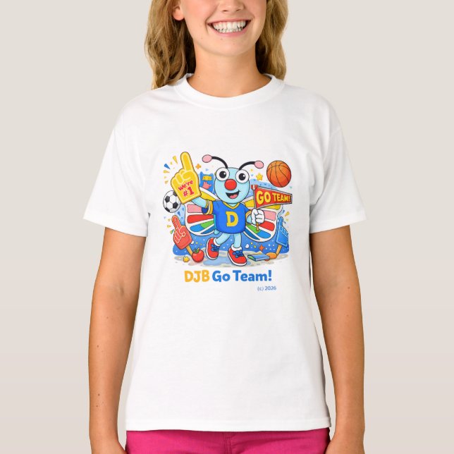 DJB Go Team! T-Shirt (Vorderseite)