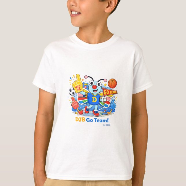 DJB Los geht's Team! T-Shirt (Vorderseite)