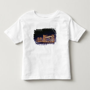 Djed Säulen-Brust und wedjet Augen-Brust Kleinkind T-shirt