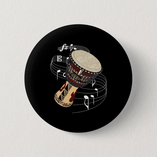 Djembe Button (Vorderseite)
