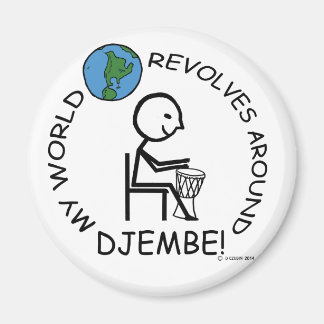 Djembe - Weltumdrehungen Magnet