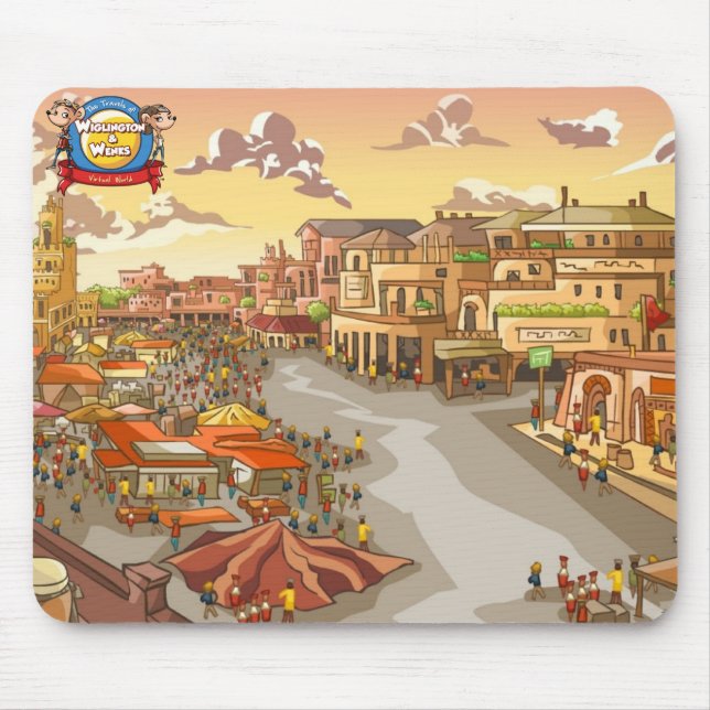 Djemma EL Fna Mousepad (Vorne)