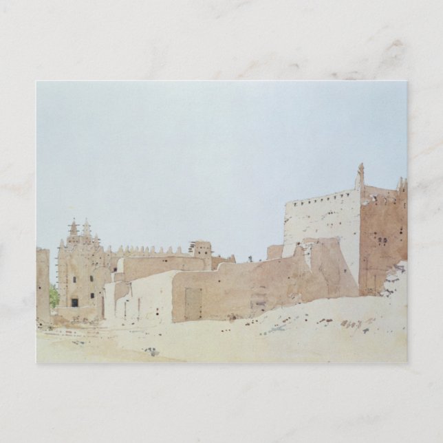 Djenne Postkarte (Vorderseite)