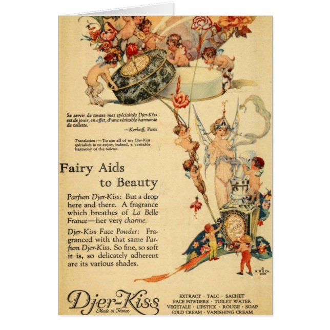 Djer Fairy Aid French Parfüm (Vorne)