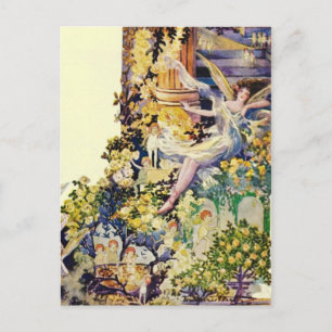 Djer Kiss Parisian Parume Fairies Postkarte
