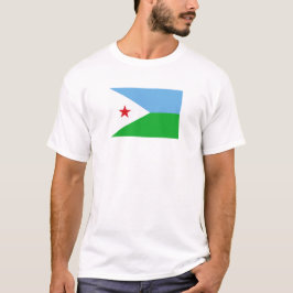 Djibouti Flag T-Shirt, Patriotic T-Shirts, T-Shirt