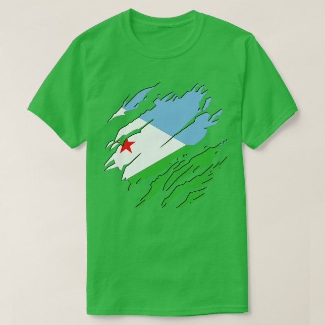 Djibouti T-Shirt (Design vorne)