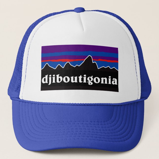 Djiboutigonia Trucker Hat Truckerkappe (Vorderseite)