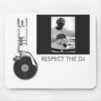 djjnice-Logo-farbenreich, DJ J-Nette 124, RESPEKT… Mousepad