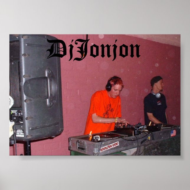 DjJonjon Poster (Vorne)