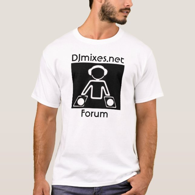 DJMixes.net - Shirt - DJ - Forum-Ausgabe (Vorderseite)