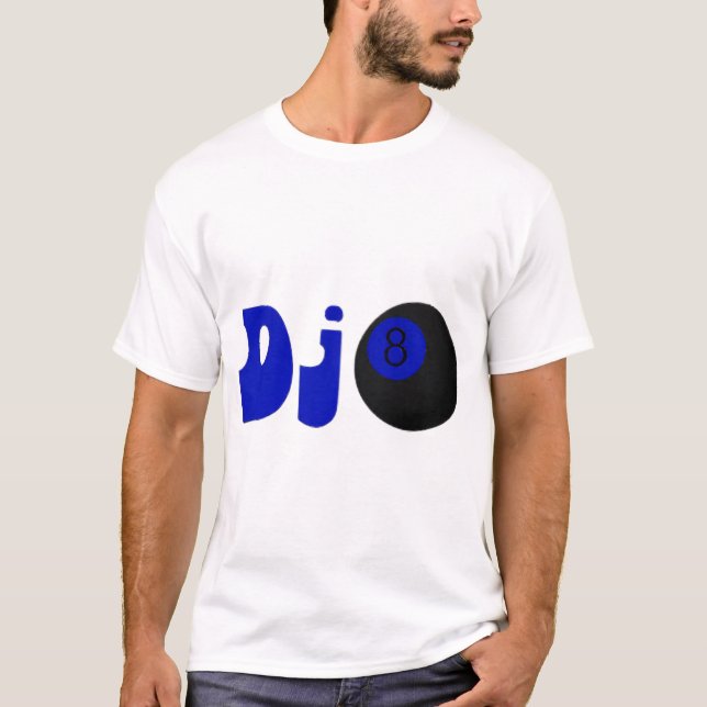 Djo entscheiden 8-Ball T-Shirt (Vorderseite)