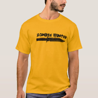 DJS Entwurfs-Zombie-Jäger-T-Shirt T-Shirt