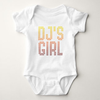 DJs Girl - Disc Jockey Girlfriend Ehefrau DJing Mu Baby Strampler