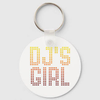 DJs Girl - Disc Jockey Girlfriend Ehefrau DJing Mu Schlüsselanhänger