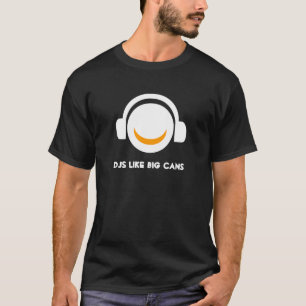 DJs mögen großen "Dosen-" T - Shirt