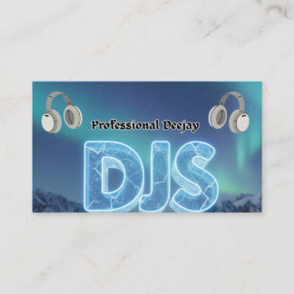 DJs Professional Visitenkarte