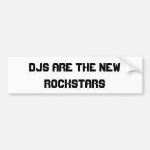 DJs sind der neue Rockstars Autoaufkleber
