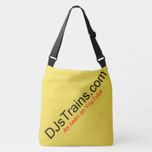 DJsTrains.com-Logo Kreuz-Körper Tasche