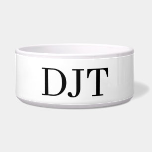 DJT Initialen – Premium Monogramm Feuerzeug Napf