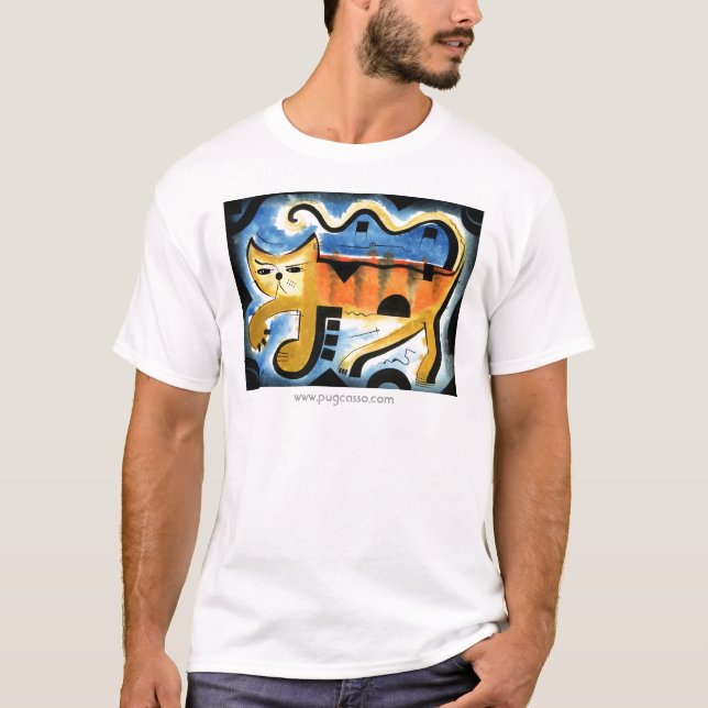 dk_2005aug8b, www.pugcasso.com T-Shirt (Vorderseite)