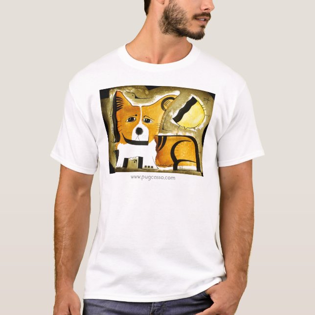 dk_2005aug8f, www.pugcasso.com T-Shirt (Vorderseite)
