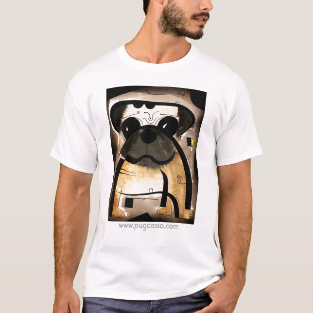 dk_2005aug8n, www.pugcasso.com T-Shirt (Vorderseite)
