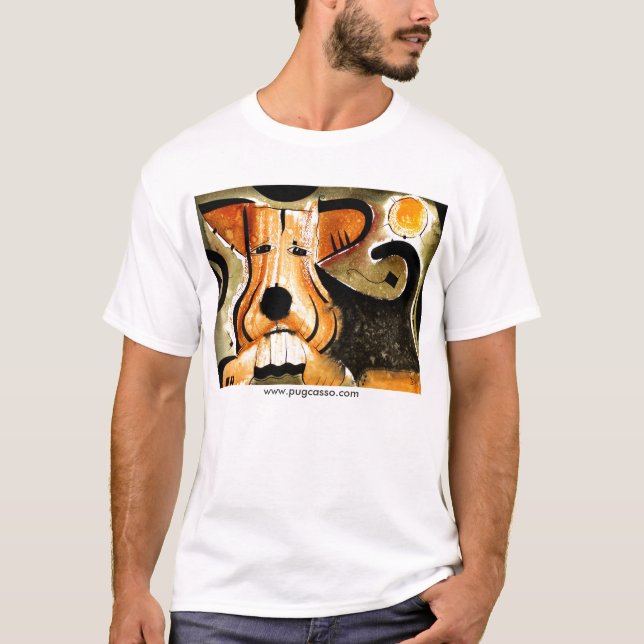 dk_2006jan4j, www.pugcasso.com T-Shirt (Vorderseite)