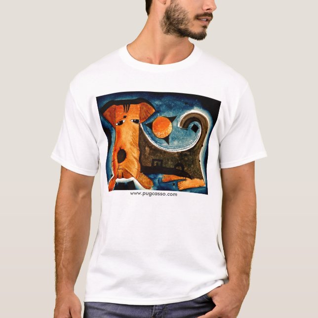 dk_2006may26g, www.pugcasso.com T-Shirt (Vorderseite)