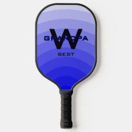 Dk Blue Best Opa Monogrammiert Pickleball Schläger