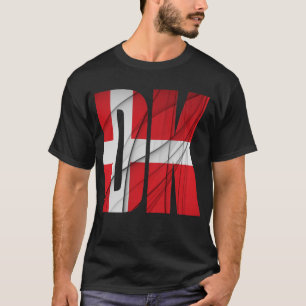DK - Dänemark - Flagge T-Shirt