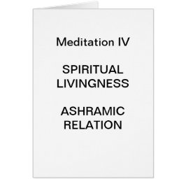 DK Mediationsreihe: Meditation IV - KARTE