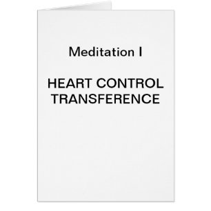 DK Meditationsreihe: Meditation I - KARTE