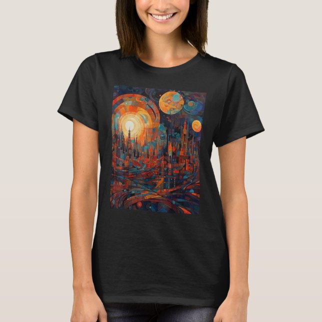 DKH138 Sci fi Graphic  One for the Journey T-Shirt (Vorderseite)