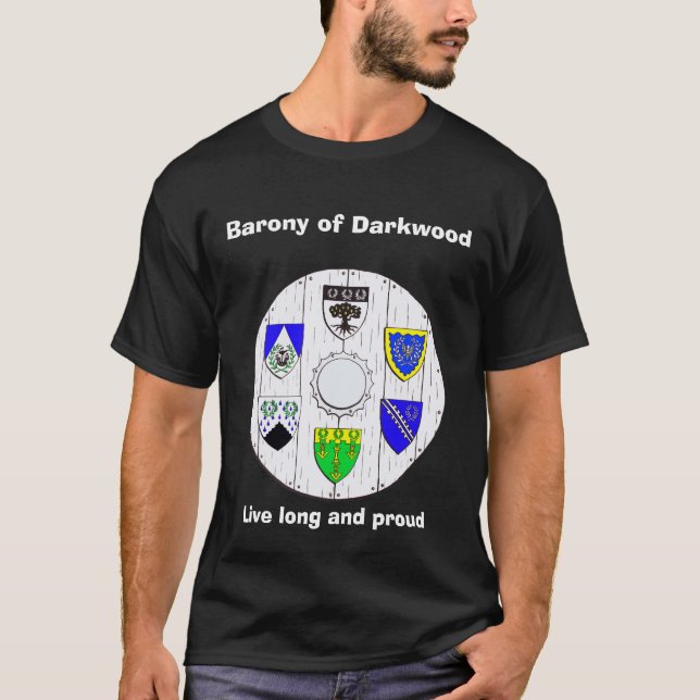 DKWD-CNTNS 2, Barony von Darkwood, lebhaftlanges T-Shirt (Vorderseite)