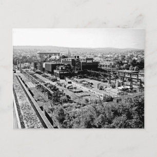 DL & W RR Gießerei Scranton Pa. Postkarte