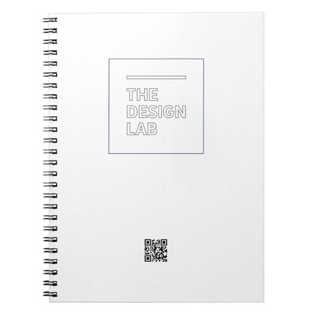 DLAB Make It Your Notebook w QR Code Notizblock (Vorderseite)
