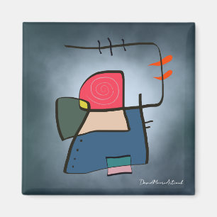 DM-2022-NFT-00002-Line-Art-Kühlschrankmagnet Magnet