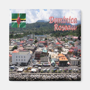 DM - Dominica - Roseau - Cuise Pics Magnet